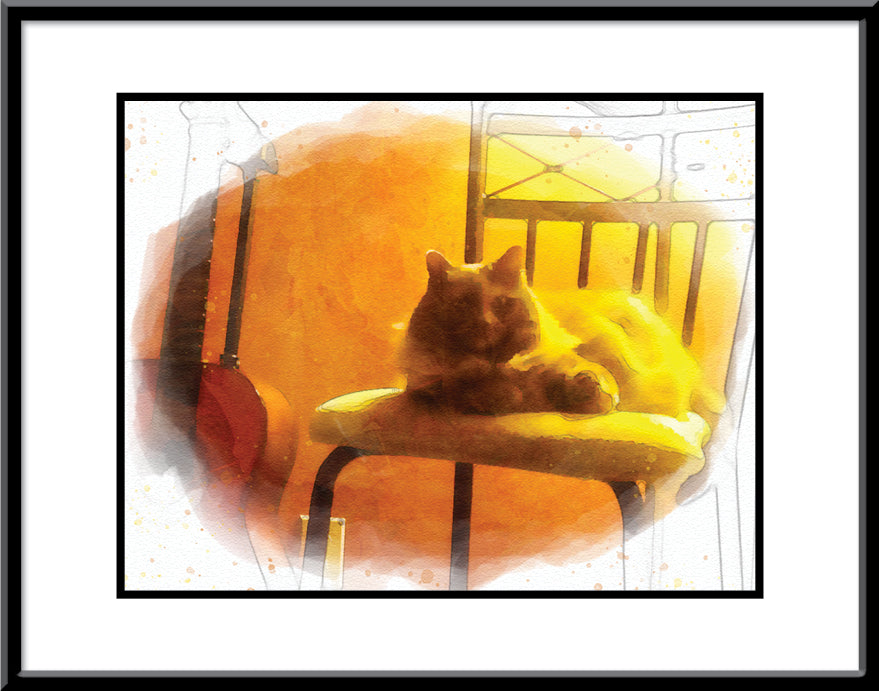 Framed Watercolour Print