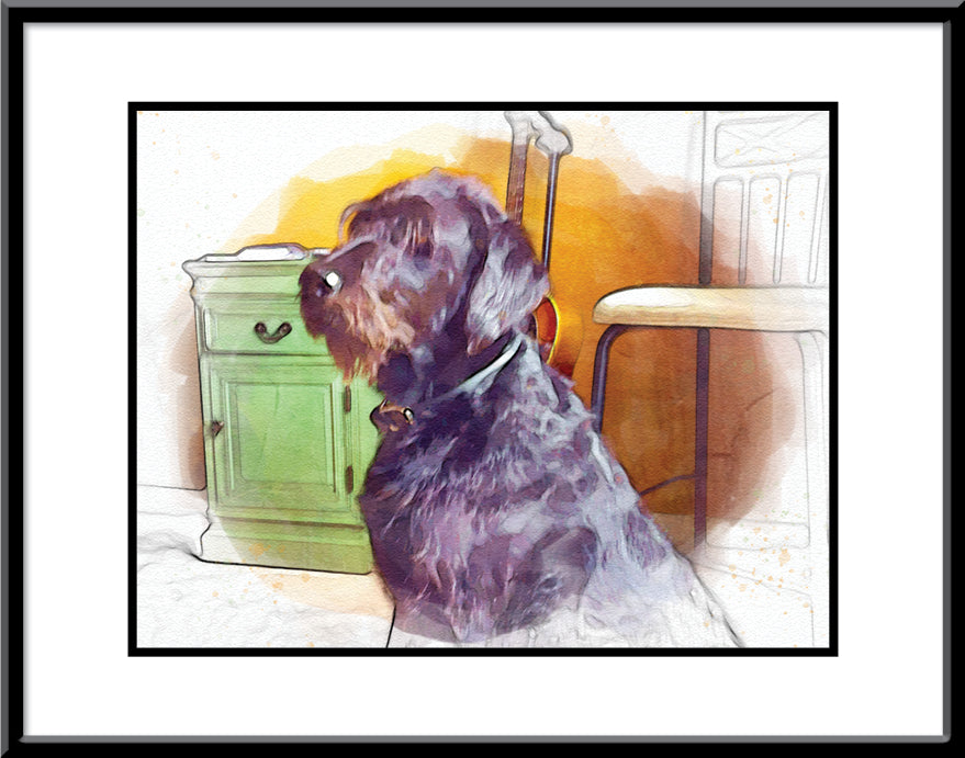 Framed Watercolour Print