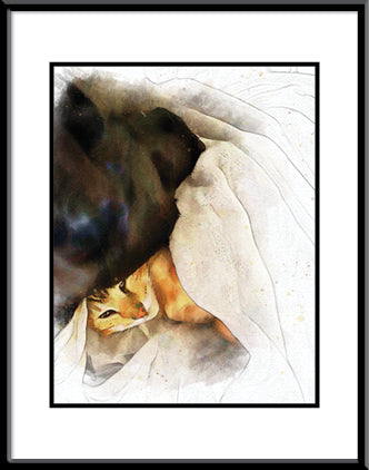 Framed Watercolour Print